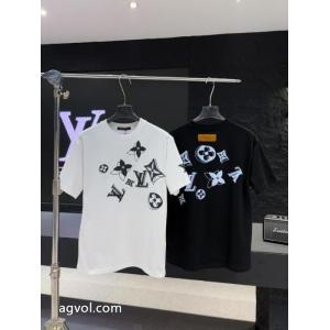 ブランド コピー 通販LOUIS VUITTON高級感溢る 魅力的な 軽やかな素材感半袖Tシャツ