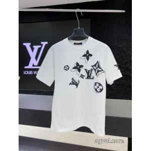 ブランド コピー 通販LOUIS VUITTON高級感溢る 魅力的な 軽やかな素材感半袖Tシャツ