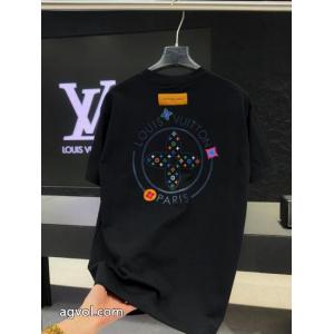 コピー 品 ブランド半袖TシャツLOUIS VUITTON2026年SSのトレンド 人気新作登場 使い勝手