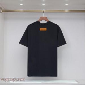 話題が沸騰中 数量限定送料無料 エレガント系スタイル半袖Tシャツブランド 偽物LOUIS VUITTON