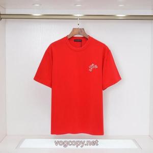 新作大人気 最新で完売確実 大人っぼい半袖Tシャツコピー 商品 通販LOUIS VUITTON