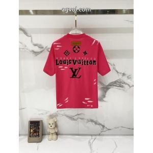 半袖Tシャツ偽 ブランド 販売激レアモデル高品質 魅力的 2026最安値！LOUIS VUITTON