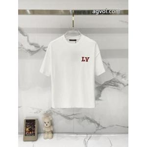 コピー 商品 ブランドLOUIS VUITTON半袖Tシャツ最安値に挑戦 圧倒的人気 是非でも欲しい