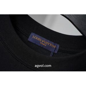 激安 通販 専門店半袖Tシャツロゴがかっこいい 爆発的通販 目立つLOUIS VUITTON