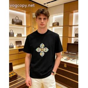 LOUIS VUITTON半袖Tシャツ通販 ブランド最新の品 お洒落なアイテム 通気性のいい