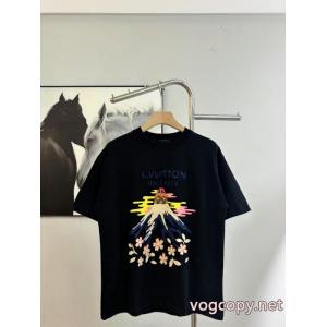 ブランド 通販店期限限定 2026限定新作 十分な耐久性半袖TシャツLOUIS VUITTON