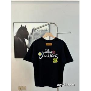 低価格 定番カラー 超希少商品半袖TシャツLOUIS VUITTON偽 ブランド