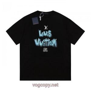 全国無料高品質 新作入荷正規品 お値段最低！ブランド 品 スーパー コピー半袖TシャツLOUIS VUITTON