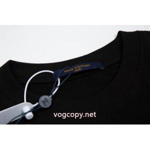 通販 ブランド好印象な上品スタイル 韓国の人気 大流行中半袖TシャツLOUIS VUITTON