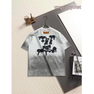 稀少*新品登場 超お買い得 圧倒的な人気偽 ブランド 販売半袖TシャツLOUIS VUITTON