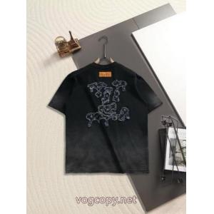 稀少*新品登場 超お買い得 圧倒的な人気偽 ブランド 販売半袖TシャツLOUIS VUITTON
