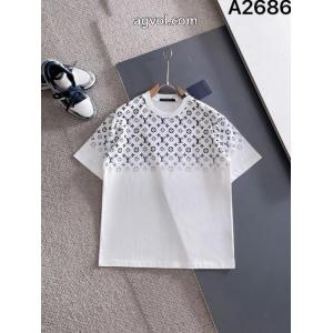上品スタイル 2026新作品 激安セール半袖TシャツLOUIS VUITTONブランド コピー 通販