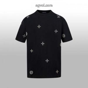 ファッションスタイル 韓国人気 新着アイテム最新コピー 通販半袖TシャツLOUIS VUITTON