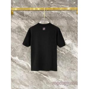 新作入荷最新作 実用性が高い 洗練された雰囲気ブランド スーパー コピー半袖TシャツLOUIS VUITTON