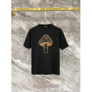新作入荷最新作 実用性が高い 洗練された雰囲気ブランド スーパー コピー半袖TシャツLOUIS VUITTON