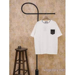 半袖Tシャツ激安 ブランド 通販LOUIS VUITTON大人気個性がある雰囲気 春季新作品 首胸ロゴ
