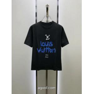 2026新作 今年新作登場 大人っぼい半袖Tシャツ偽 ブランド 通販LOUIS VUITTON