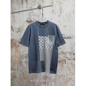 ブランド コピー 販売デザイン性の高い 絶妙な新商品 定番の魅力半袖TシャツLOUIS VUITTON