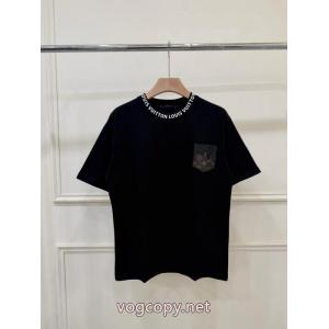 ブランド 激安著名人も愛用した 2026年用 新作人気LOUIS VUITTON半袖Tシャツ