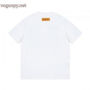 LOUIS VUITTON偽物 ブランド ショップ人気雑誌掲載 男女兼用らしいシルエット 激安新作半袖Tシャツ