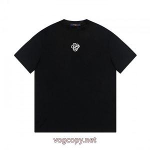 LOUIS VUITTON偽物 ブランド ショップ人気雑誌掲載 男女兼用らしいシルエット 激安新作半袖Tシャツ