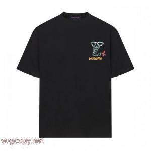 ヘルシー 抜け感重視 現代的な印象 上質で格好い半袖Tシャツブランド コピー 激安LOUIS VUITTON