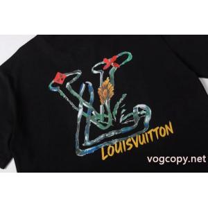 ヘルシー 抜け感重視 現代的な印象 上質で格好い半袖Tシャツブランド コピー 激安LOUIS VUITTON