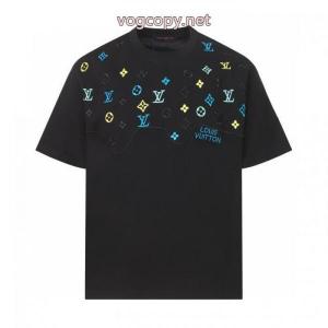 通販 ブランド半袖Tシャツ好評につき継続中 最強の定番コーデ 綺麗なLOUIS VUITTON