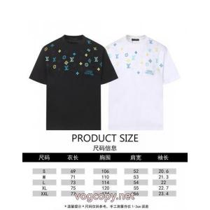 通販 ブランド半袖Tシャツ好評につき継続中 最強の定番コーデ 綺麗なLOUIS VUITTON