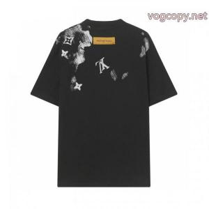 半袖Tシャツ上品カジュアルな雰囲気に 適度な光沢感があり 大人可愛い通販 ブランドLOUIS VUITTON