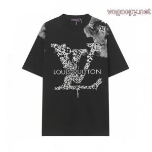 半袖Tシャツ上品カジュアルな雰囲気に 適度な光沢感があり 大人可愛い通販 ブランドLOUIS VUITTON