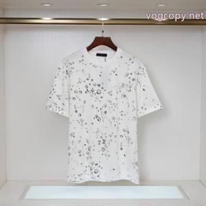 流行の注目ブランド 履き心地 新作限定めっちゃ綺麗色偽物 ブランド ショップ半袖TシャツLOUIS VUITTON