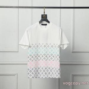 ブランド コピー 優良店半袖Tシャツお洒落ポイント高め 赤字価格 完売新作LOUIS VUITTON