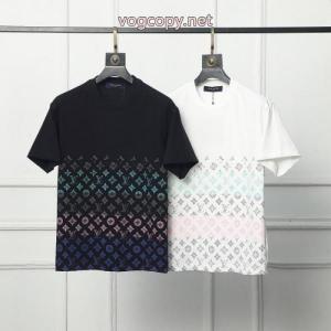 ブランド コピー 優良店半袖Tシャツお洒落ポイント高め 赤字価格 完売新作LOUIS VUITTON