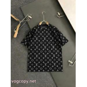 定番品 風合いが出る 大満足LOUIS VUITTON半袖Tシャツブランド 偽物 激安