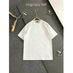 定番品 風合いが出る 大満足LOUIS VUITTON半袖Tシャツブランド 偽物 激安