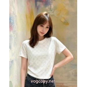 半袖Tシャツブランド コピー 販売優等品 定番が欲しい方 大胆なスリット上品LOUIS VUITTON