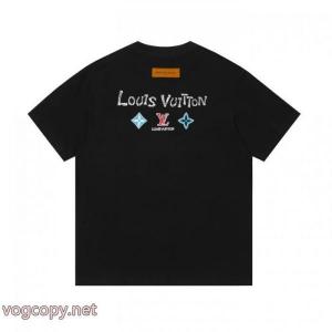 半袖Tシャツ新シーズン  HOT新品 今季トレンド抜け感新品ブランド フェイクLOUIS VUITTON