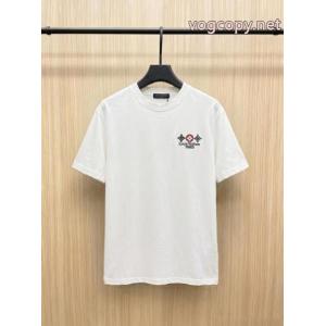 夏のいいのアイテム HOT低価 快適な履き心地 2026ブランド コピー半袖Tシャツルイ ヴィトン