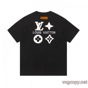 期間限定VIPセール 魅力的な 上品で洗練された印象を引き立てLOUIS VUITTONブランド 通販店半袖Tシャツ
