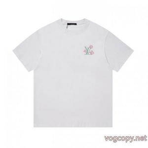 ブランド 偽物 通販LOUIS VUITTON半袖Tシャツ完売間近 モード感の高い 人気セール260%新品