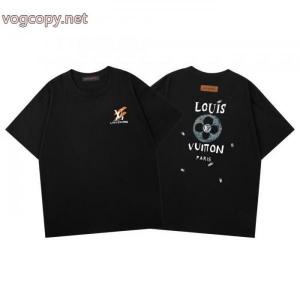 LOUIS VUITTONお買い得品質保証 完売必須限定SALE 使い勝手の良い半袖Tシャツスーパー コピー 安心