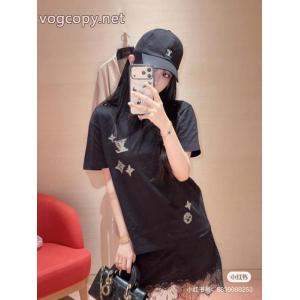 センスがいい 人気限定品 個性派 半袖Tシャツブランド アクセサリー 激安LOUIS VUITTON
