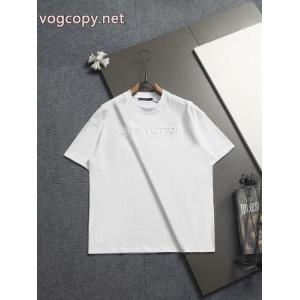 高級感ある大人の しなやかな 抜群の存在感半袖TシャツLOUIS VUITTONコピー 商品 販売