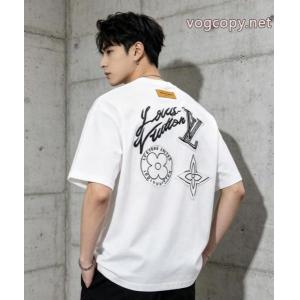 半袖Tシャツネクストヒット必至ブランド 2026新作新品 抜け感スゴイLOUIS VUITTONブランド 偽物 激安