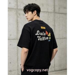 通気性が抜群 お得限定セール 重宝するアイテム半袖Tシャツブランド コピーLOUIS VUITTON