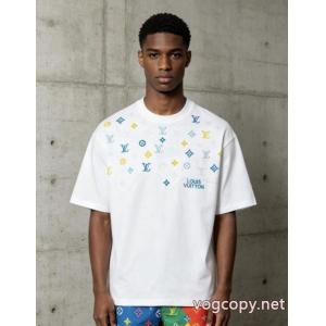 激安 通販 専門店LOUIS VUITTON半袖Tシャツ即完売 数量限定セール 26SS新作 カジュアルコーデに