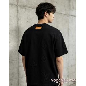 偽物 ブランド品質保証高品質 無機質さが魅力 先取り半袖TシャツLOUIS VUITTON