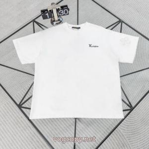 偽物 ブランド品質保証高品質 無機質さが魅力 先取り半袖TシャツLOUIS VUITTON