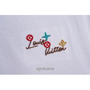 人気の商品 格好良い 圧倒的人気アイテム半袖Tシャツブランド 偽物 激安 通販LOUIS VUITTON